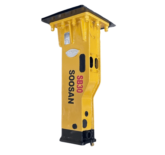 martillo hidraulico para minicargador y miniexcavadora SOOSAN