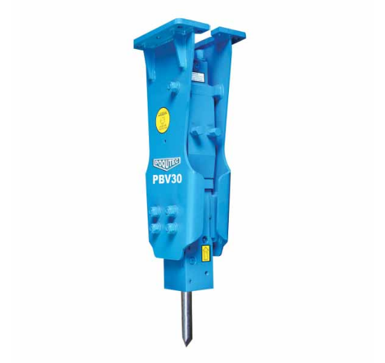 Martillo hidráulico para minicargador y miniexcavadora POQUTEC